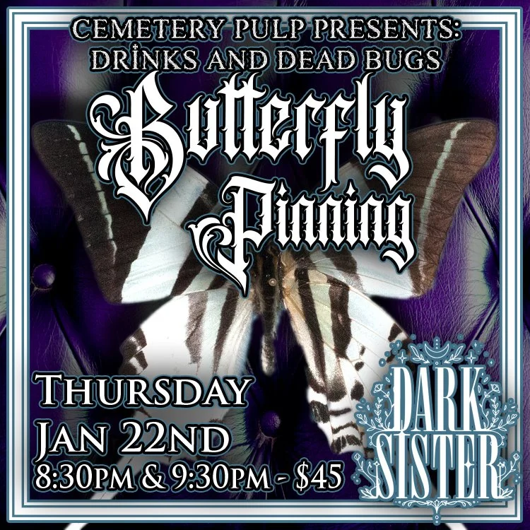 Butterfly Pinning at Dark Sister!