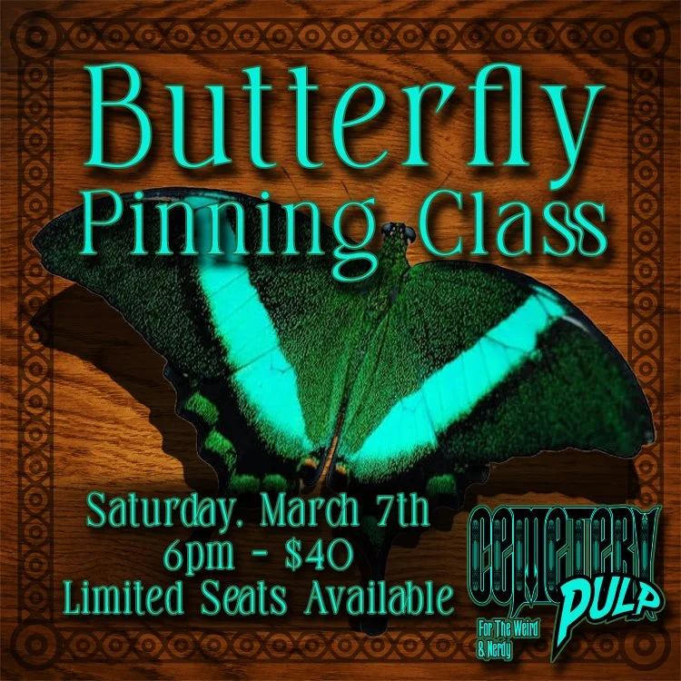 Butterfly Pinning Class
