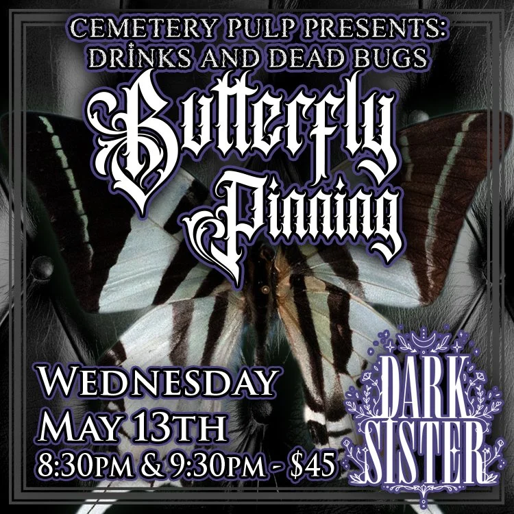Butterfly Pinning at Dark Sister!