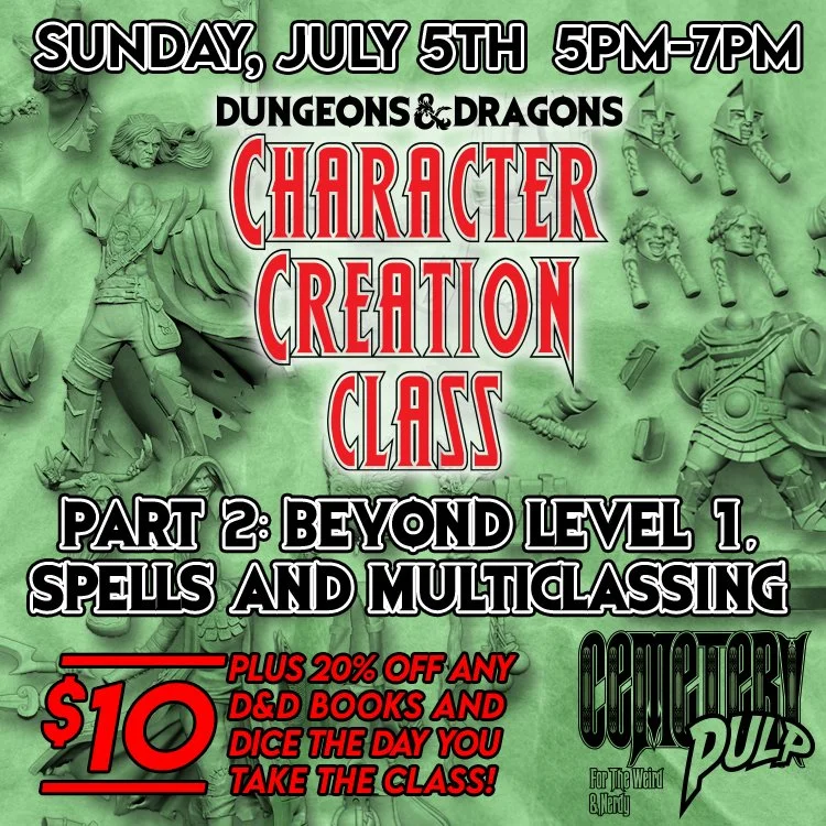 D&amp;D Character Creation Class