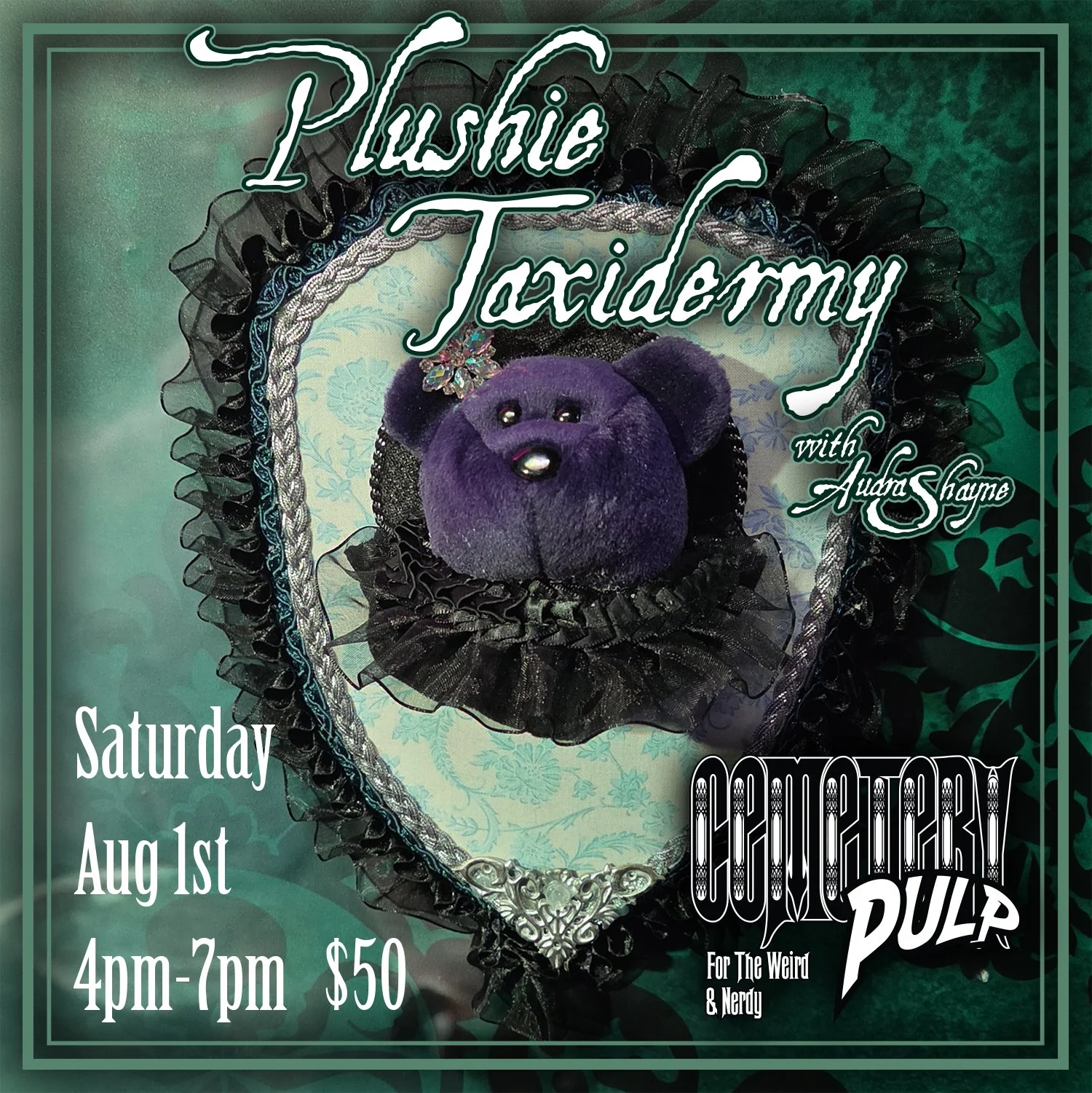 Plushie Taxidermy with Audra Shayne