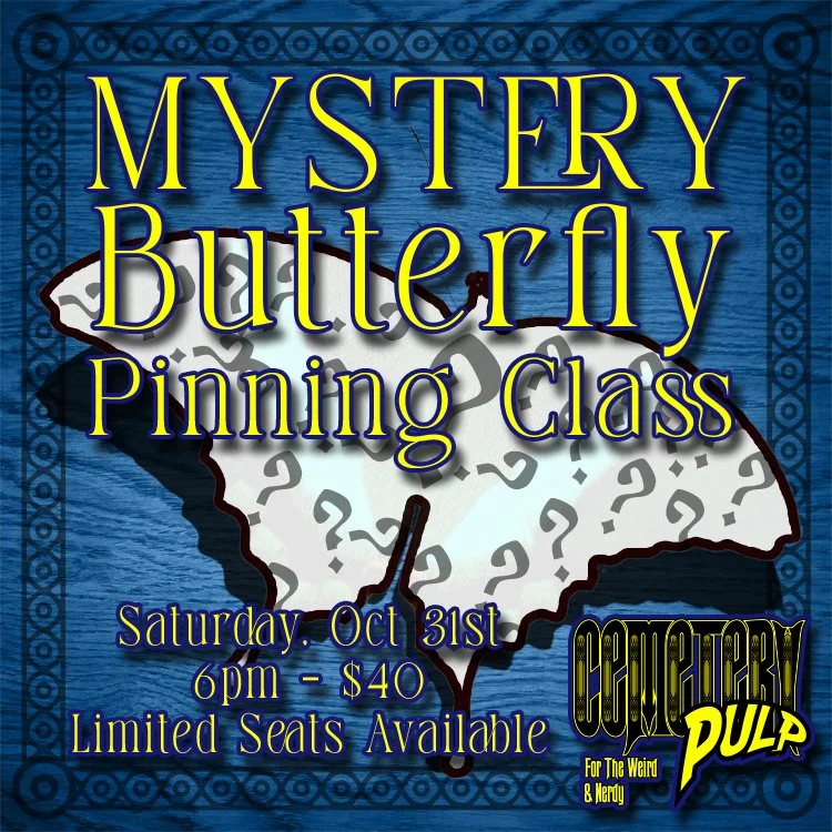 MYSTERY Butterfly Pinning Class