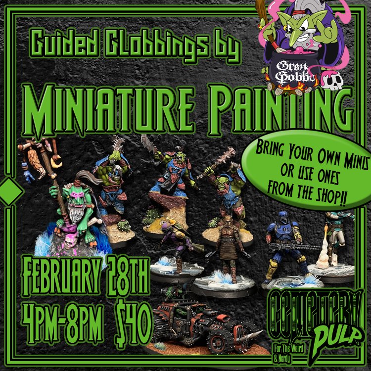 Grey Gobbo's Guided Globbings: Miniature Painting
