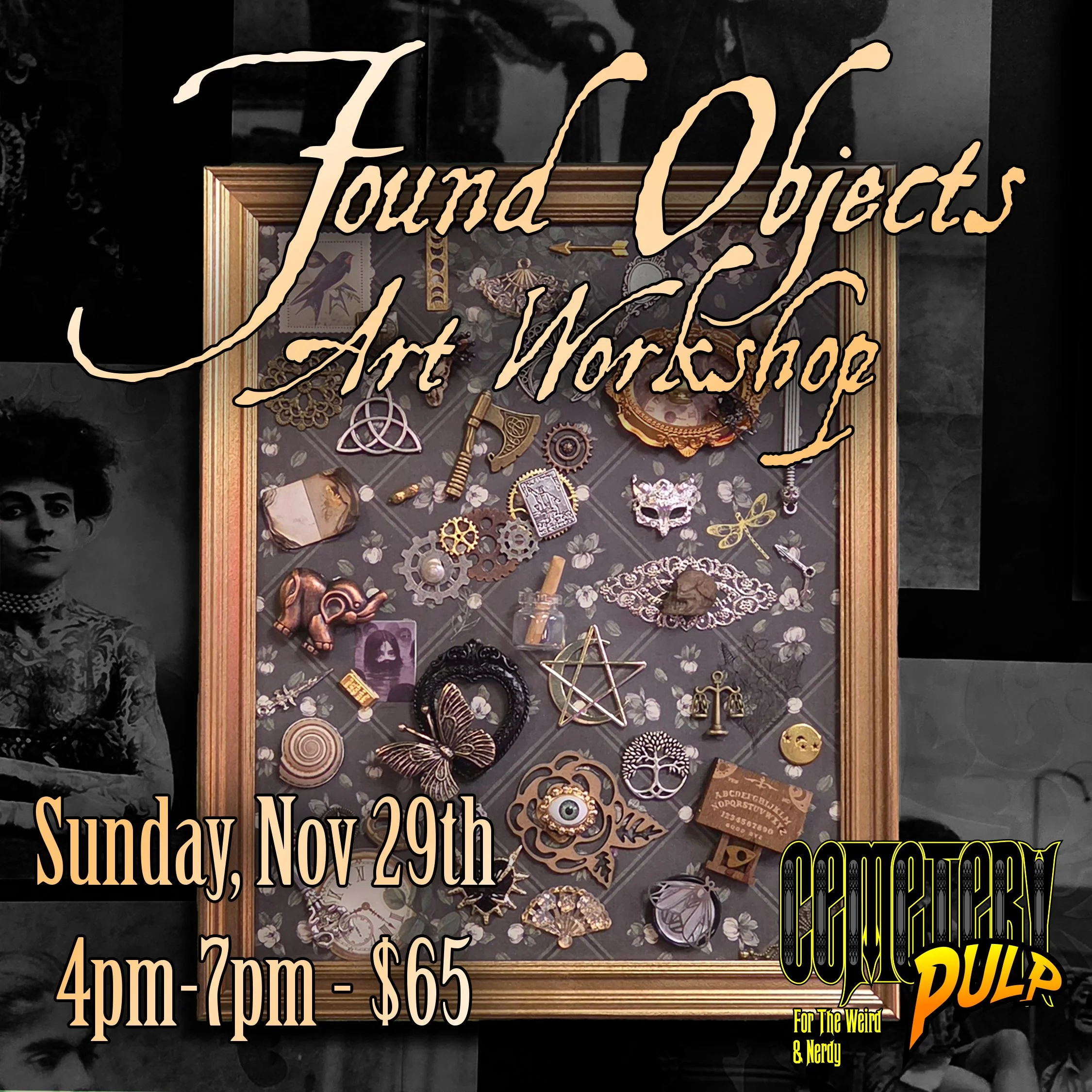 Found Objects Art Workshop with Audra Shayne