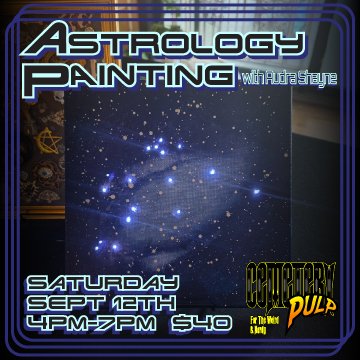 Astrology Painting with Audra Shayne