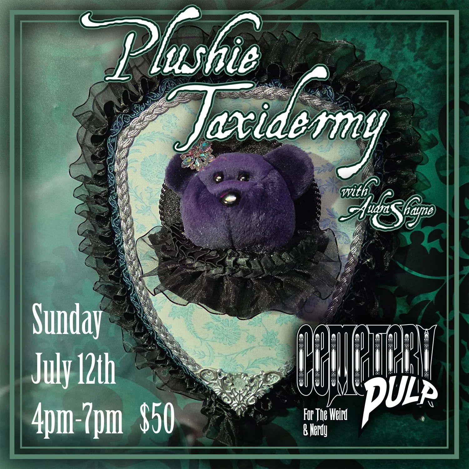 Plushie Taxidermy with Audra Shayne