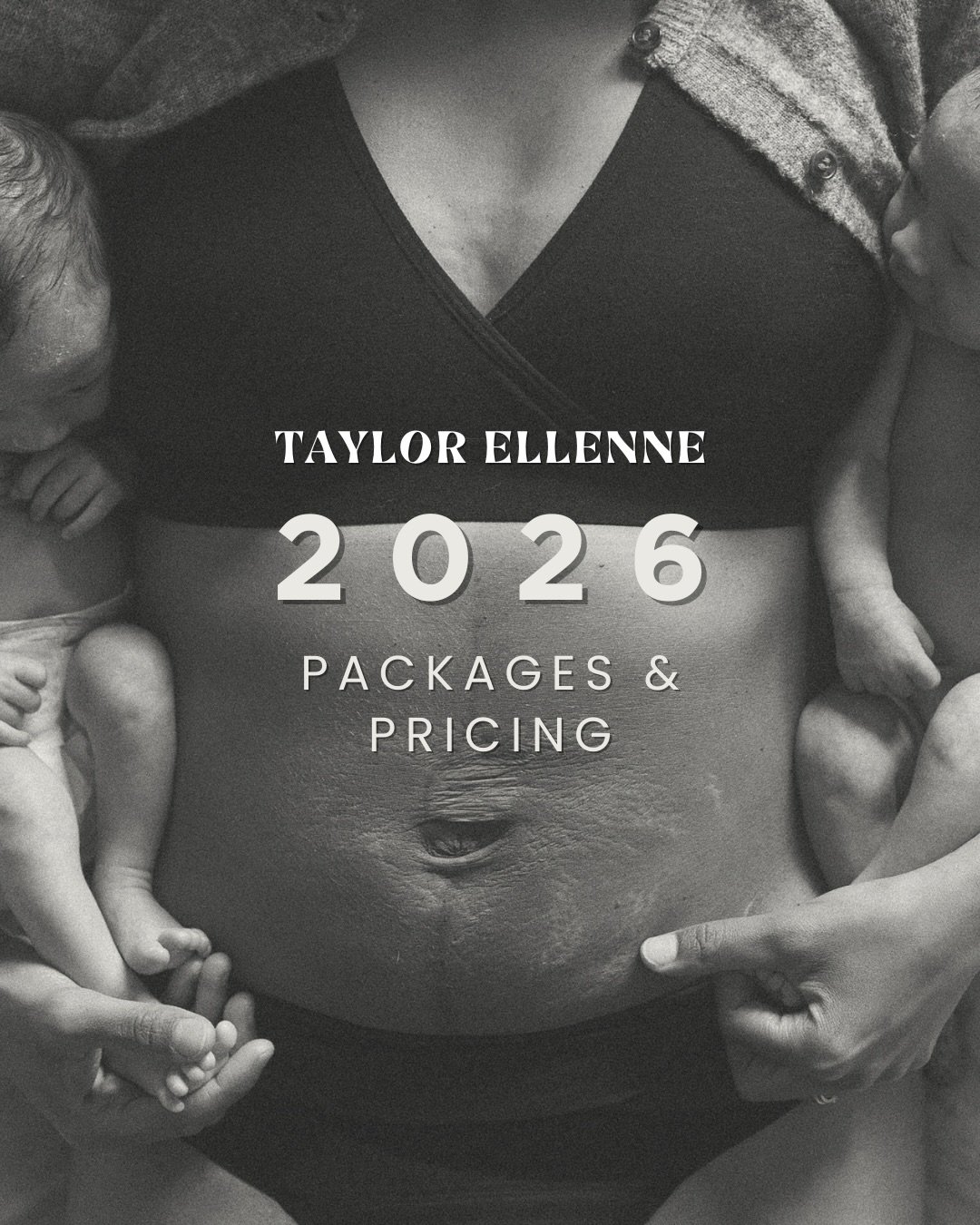I am lover of transparency and saving you time and energy. So here it is: my updated packages and pricing for 2026! 

I&rsquo;m booking Birth, Maternity, Newborn, Family, Portraits and Branding, and even Intimate Weddings. 

I offer customized paymen