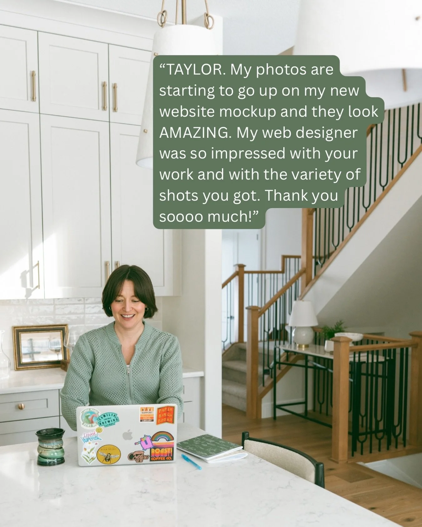 I recieved this text message this week from a client who found and booked me after seeing my recent branding work for tattoo artist @paintbrush.annie ! Her work wasn&rsquo;t even in the tattoo industry! 

Keely from @work_spark wanted photos to help 