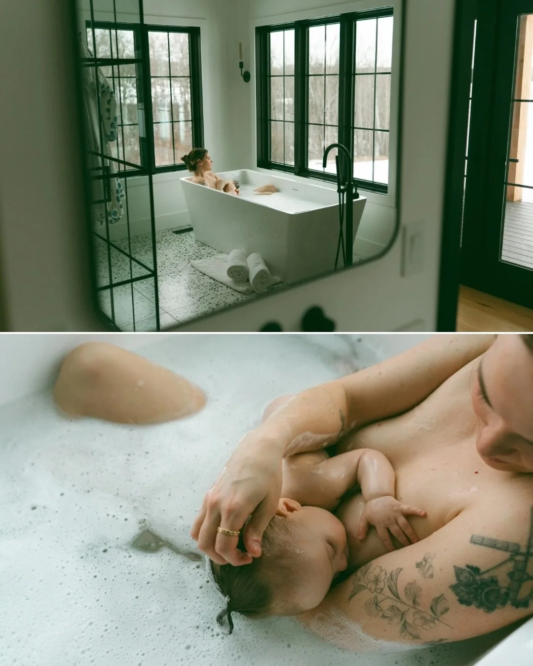 If you could relive any moment in your life whenever you wanted, what would it be? 

For me, this shoot feels like a memory. The kind that will play in her mind before her soul departs. 

A shoot to honour her waterbirth, to honour her final child in