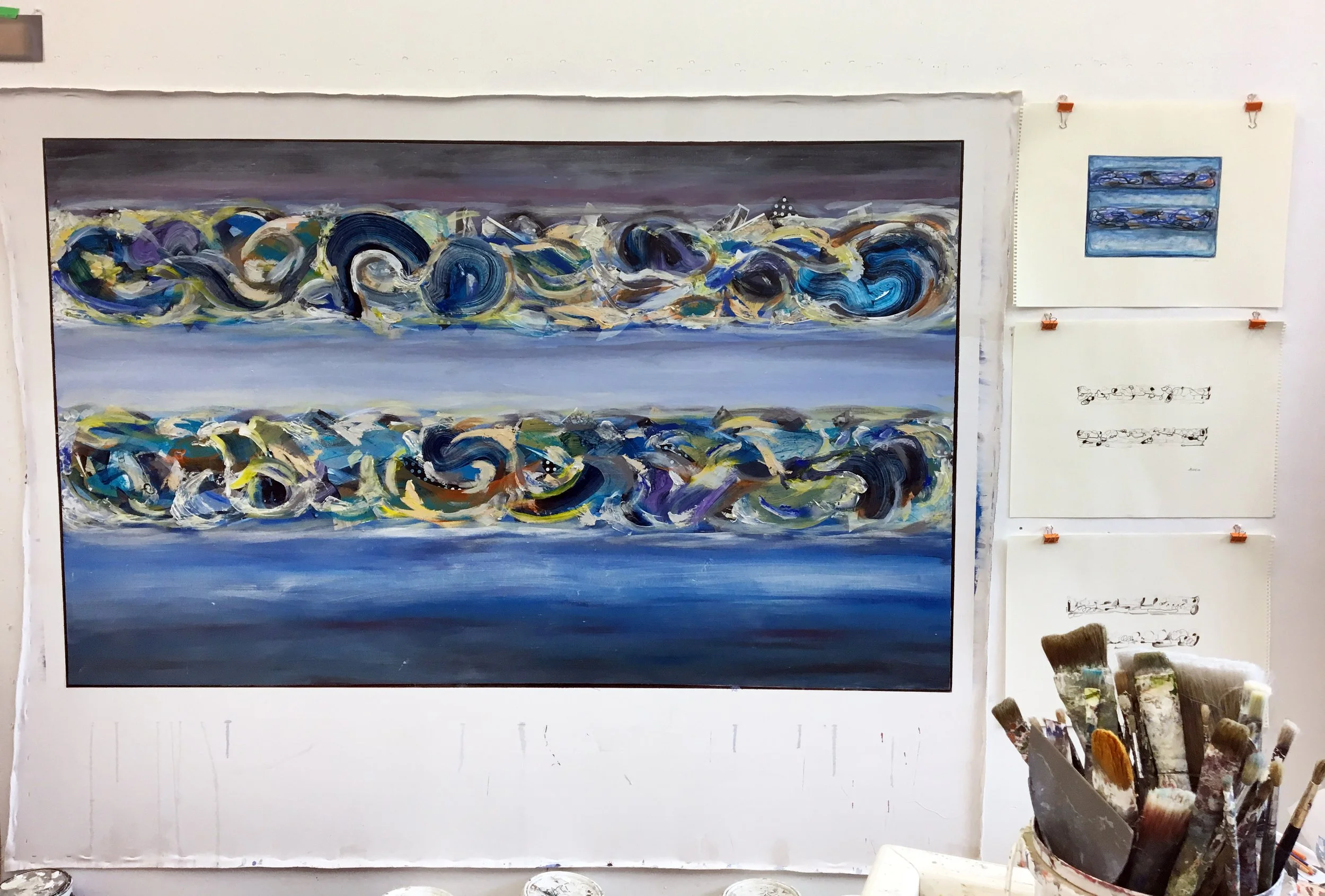 Two Wave Break - work in progress