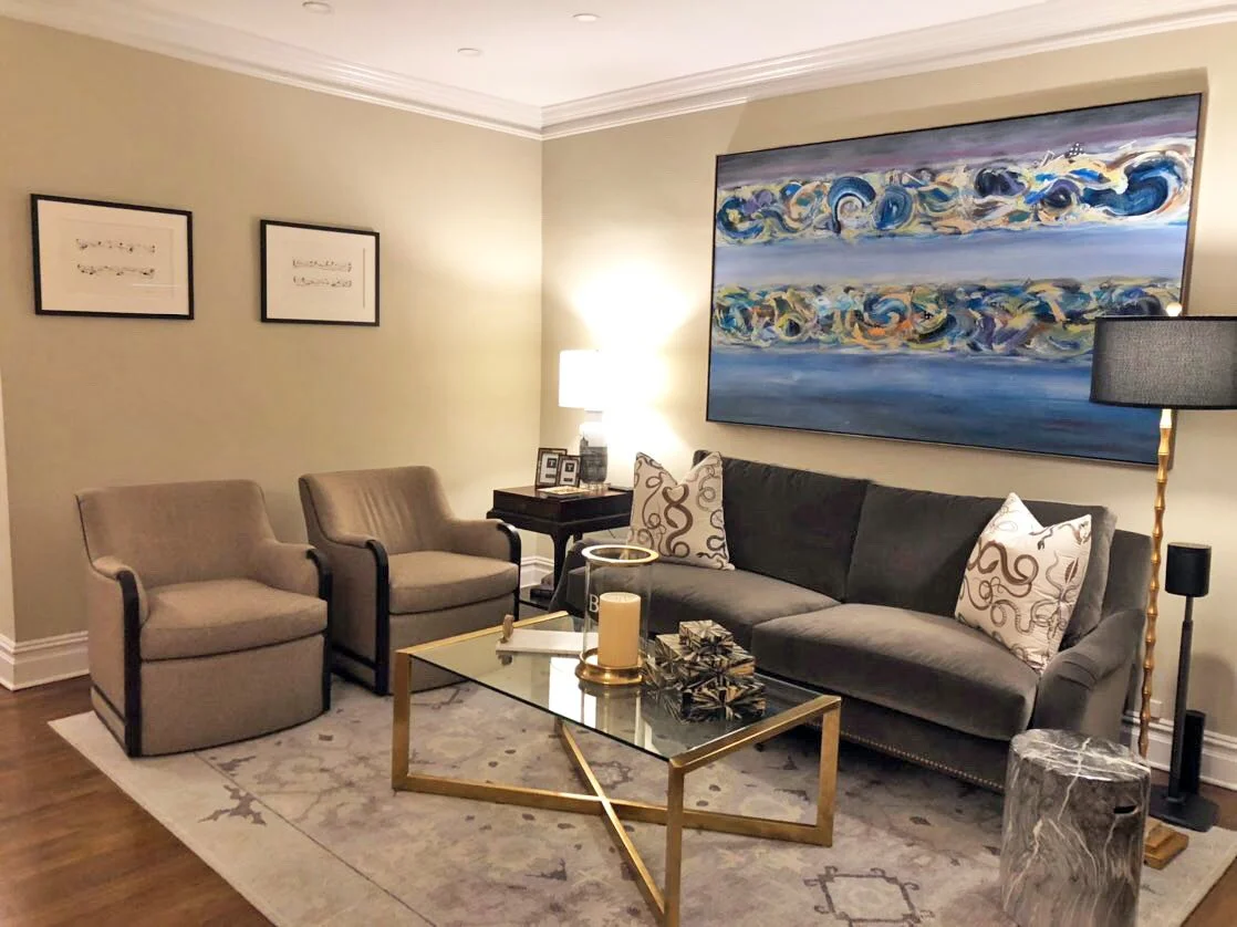 Two Wave Break - whole room view