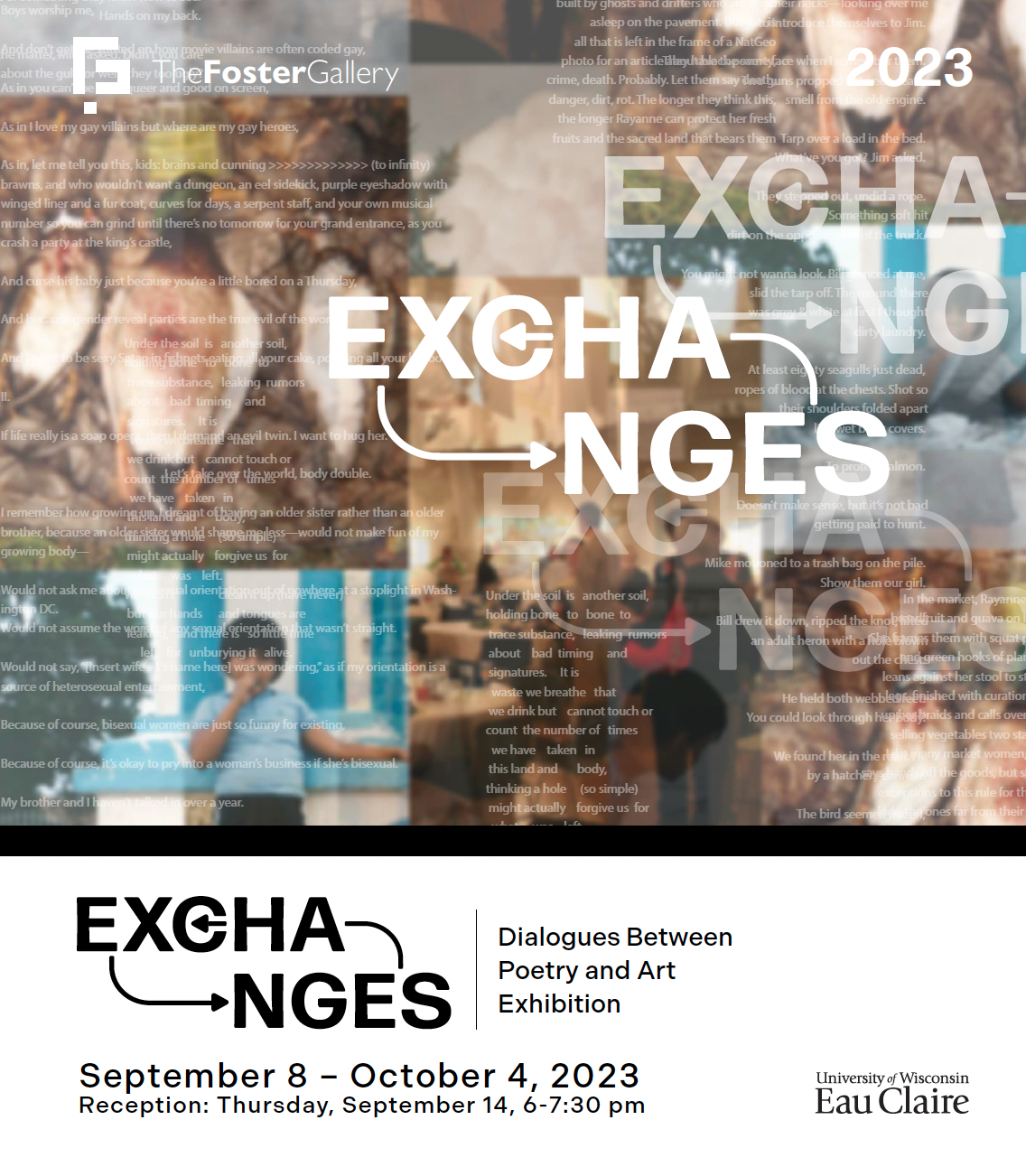 Exchanges: dialogues between poetry and art