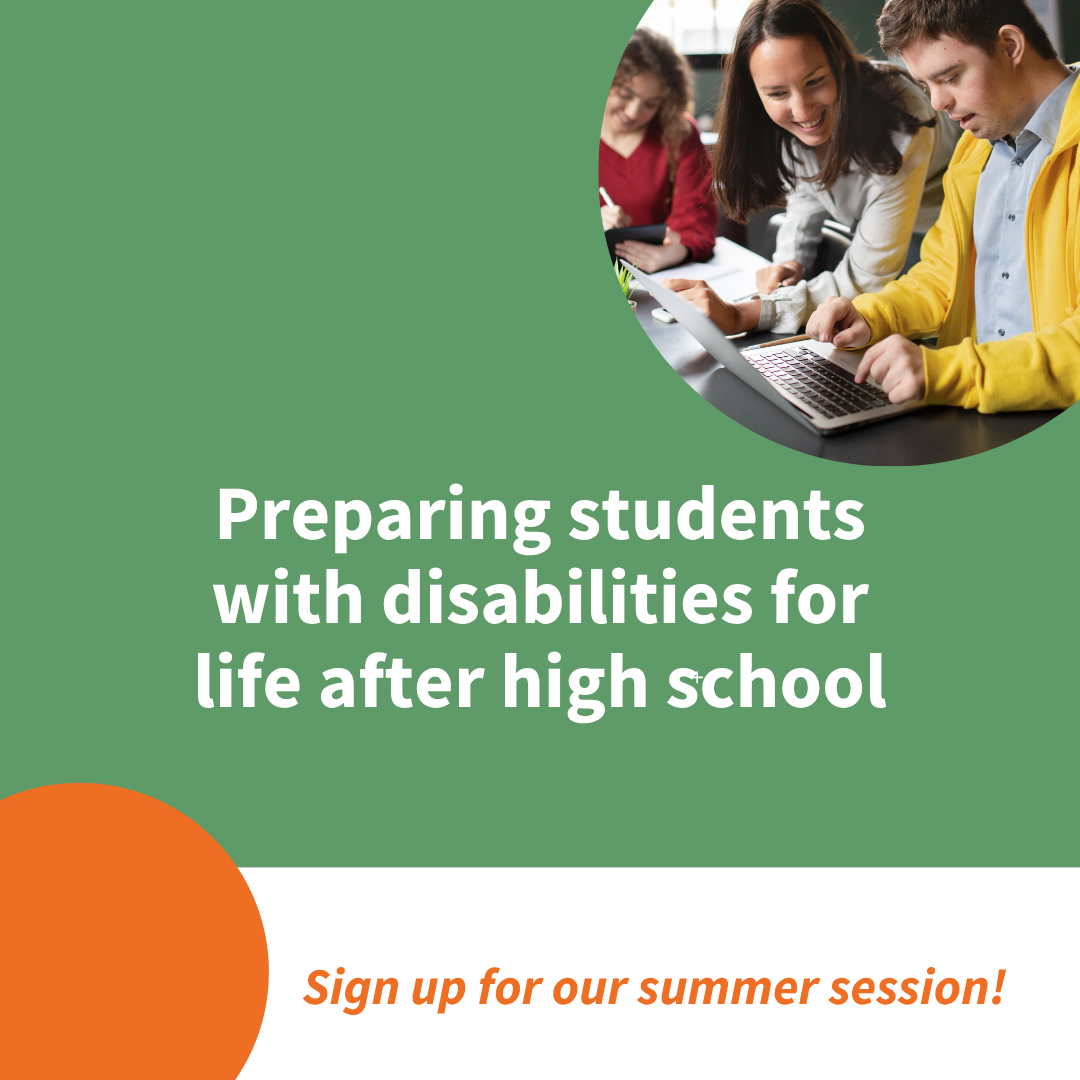 Preparing students with disabilities for life after high school