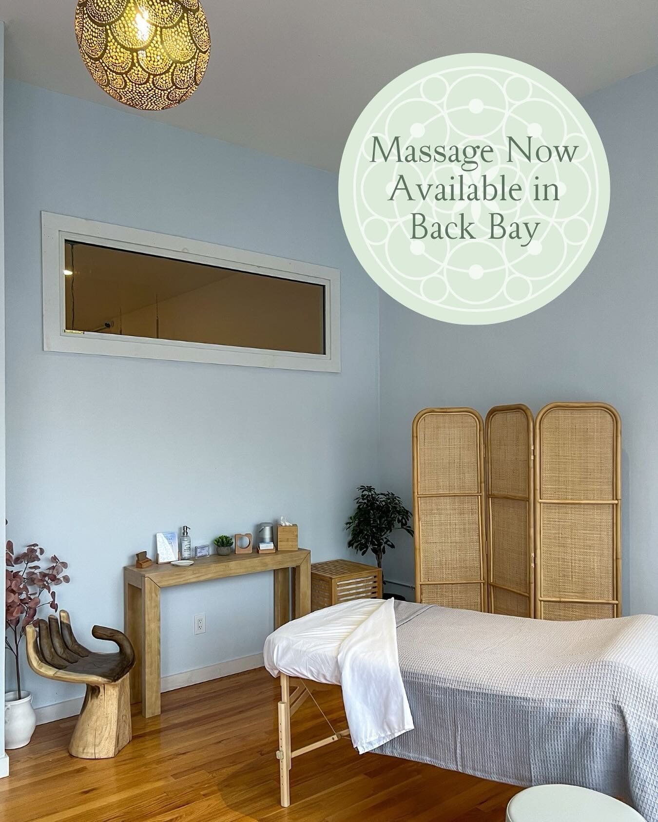 We&rsquo;re thrilled to announce the grand opening of our newest Unwind massage space at Back Bay! 🦢 Amidst the bustling energy of Back Bay, we present this serene oasis dedicated to fostering tranquility &amp; balance. 

Appointments are available 