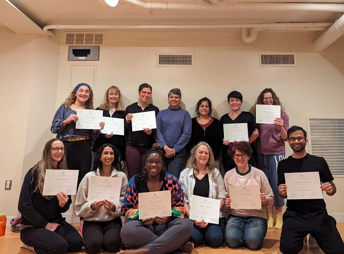 Congratulations to our Ayurvedic Bodywork Training graduates! 🎓 This past weekend gathered at our Harvard Square studio to integrate the Ayurvedic lens into their bodywork offering.

Now equipped with the techniques of Abhyanga &amp; Shirodhara, amo