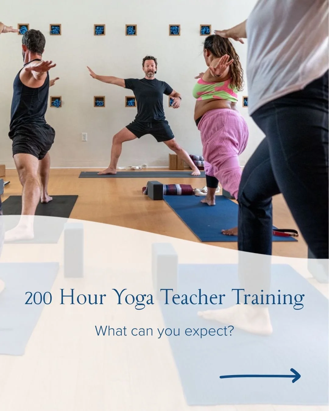 Build your confidence. Stretch your practice. Grow your community 🧘🏽&zwj;♂️🧘&zwj;♂️🧘🏽&zwj;♀️ Let 2026 be the year you take the next step in your yoga journey 🪽 Our 2026 200 Hour Teacher Training is now accepting applications. 

Drawing on the e