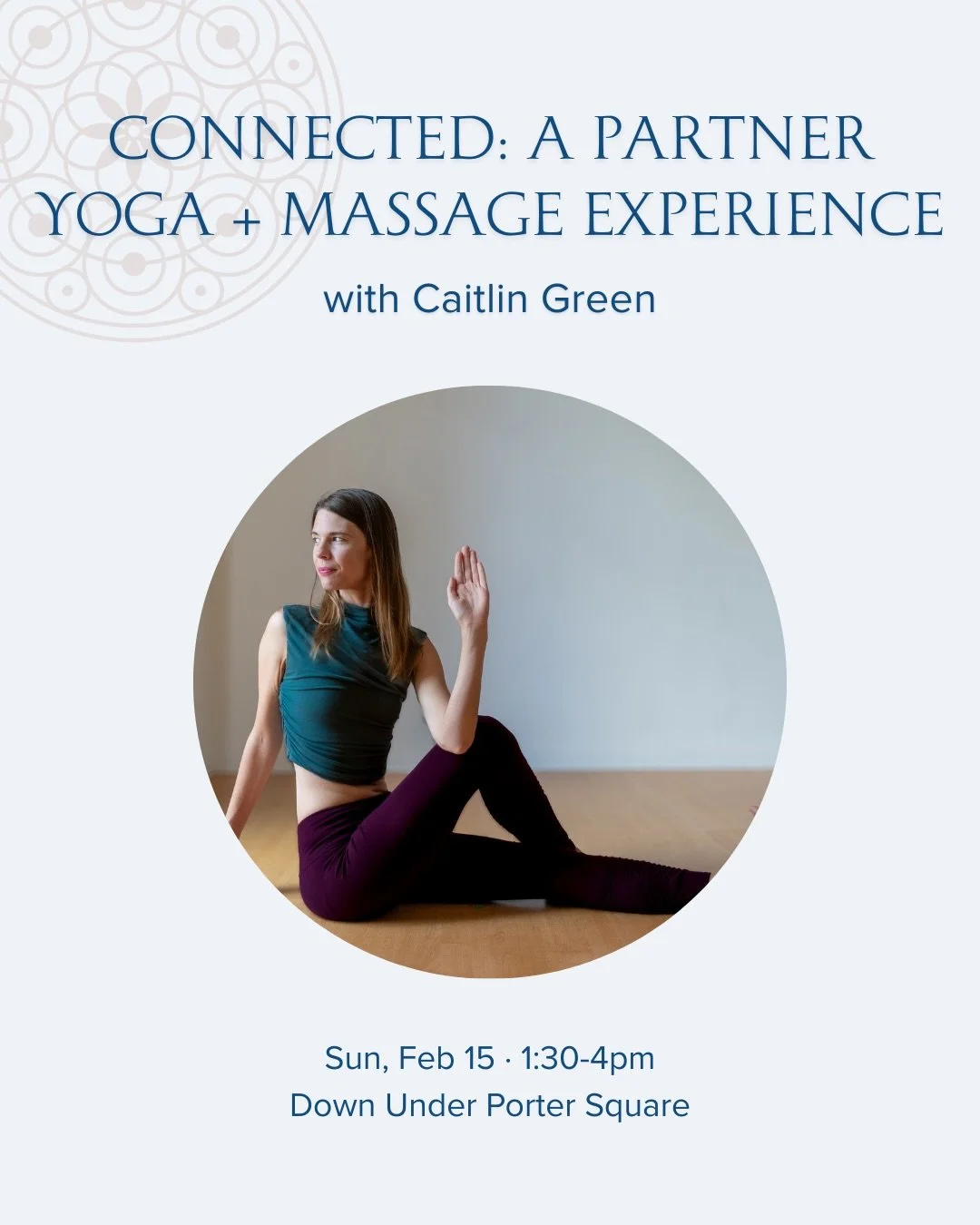 Connected is an invitation to study how presence, touch, and breath shape the way we relate. Through playful partner yoga, grounding breathwork, and Thai yoga&ndash;inspired massage, we&rsquo;ll explore connection as both practice and inquiry.

💌 He