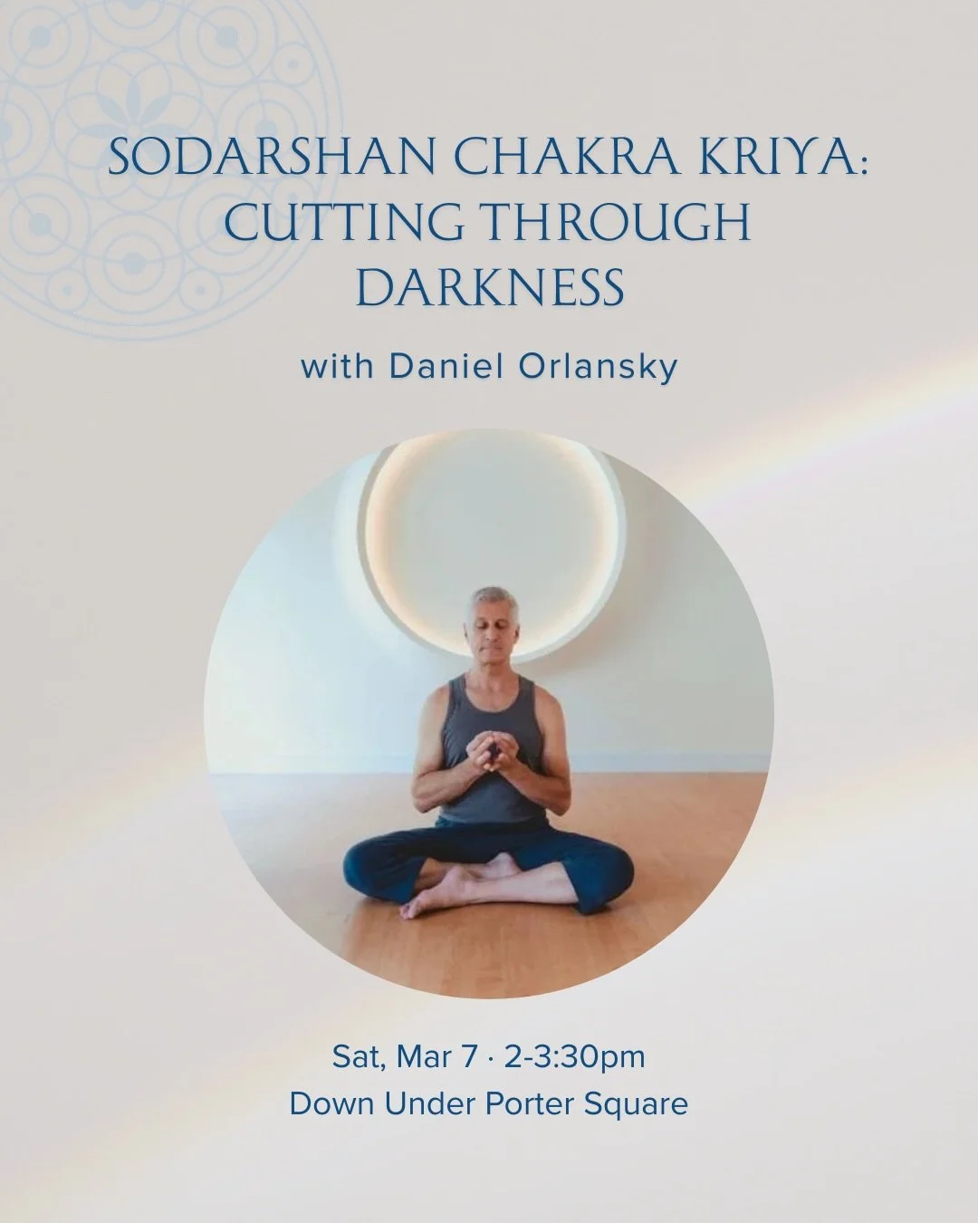 Feeling the quiet heaviness of winter? ❄️🌈 Join Daniel Orlansky for a breath-centered experience designed to clear mental fog, regulate the nervous system, and reconnect you with steady inner clarity.

The session begins with dynamic Kundalini-based