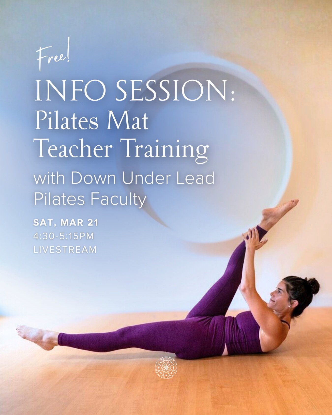 Curious about what it takes to go from Pilates student to Pilates teacher? 🩰✨ Join our free info session and learn more about our Pilates Mat and Hot Power Pilates Teacher Trainings happening this spring 2026. Our Lead Pilates Faculty will break dow