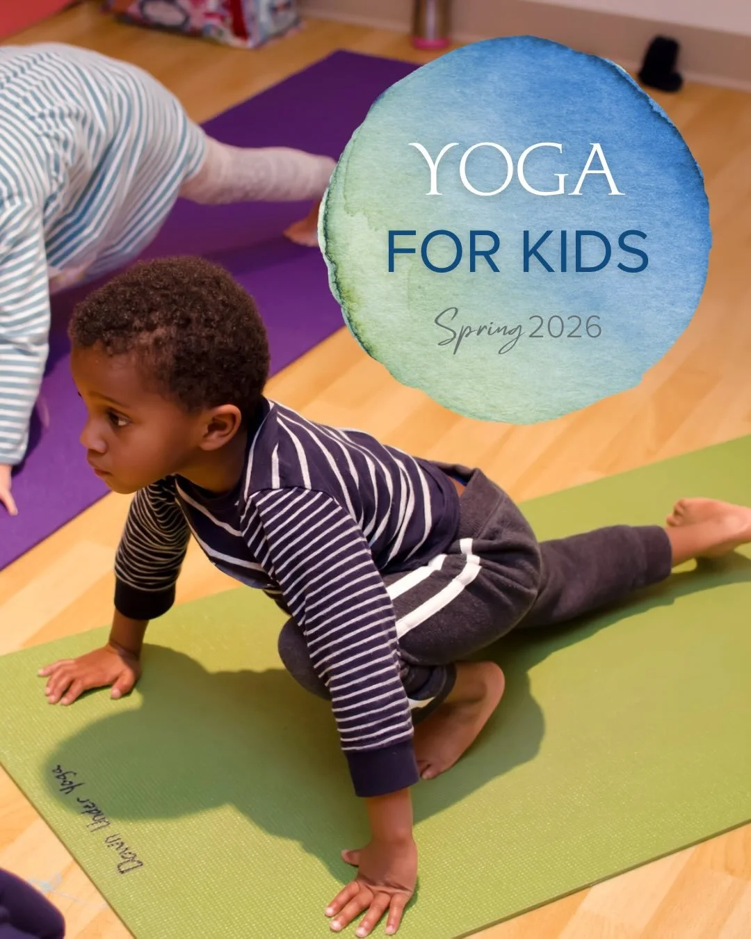 Spring is a season of growth for everyone 🌱 Our Kids Series are designed to support little ones through movement, play, and connection. With imaginative classes that build focus, confidence, and self-trust, kids learn tools that support them both on