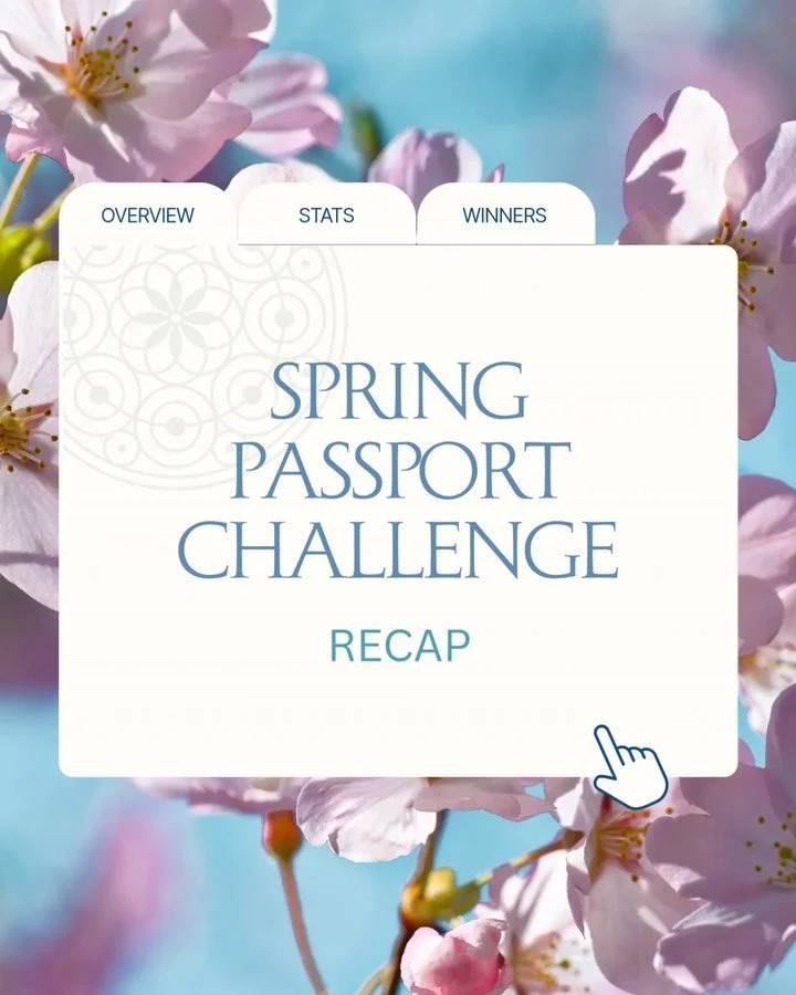 That&rsquo;s a wrap on our Spring Passport Challenge 🍃🦋🌸 Thank you to each and every student who joined us for this month to celebrate consistency, community, and connection. 

🌟 If you unlocked your 15 stamp, 30 stamp, or 8 Studio Path milestone