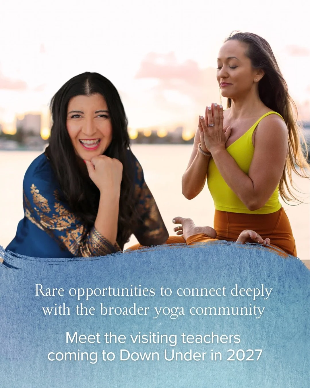 A school is only as strong as what it keeps learning 📚 In 2027, we&rsquo;re welcoming two remarkable visiting teachers to Down Under: Susanna Barkataki (@susannabarkataki) and Kino MacGregor (@kinoyoga).

💐 𝗔𝗣𝗥𝗜𝗟 &amp; 𝗠𝗔𝗬 𝟮𝟬𝟮𝟳: 𝗦𝘂𝘀?