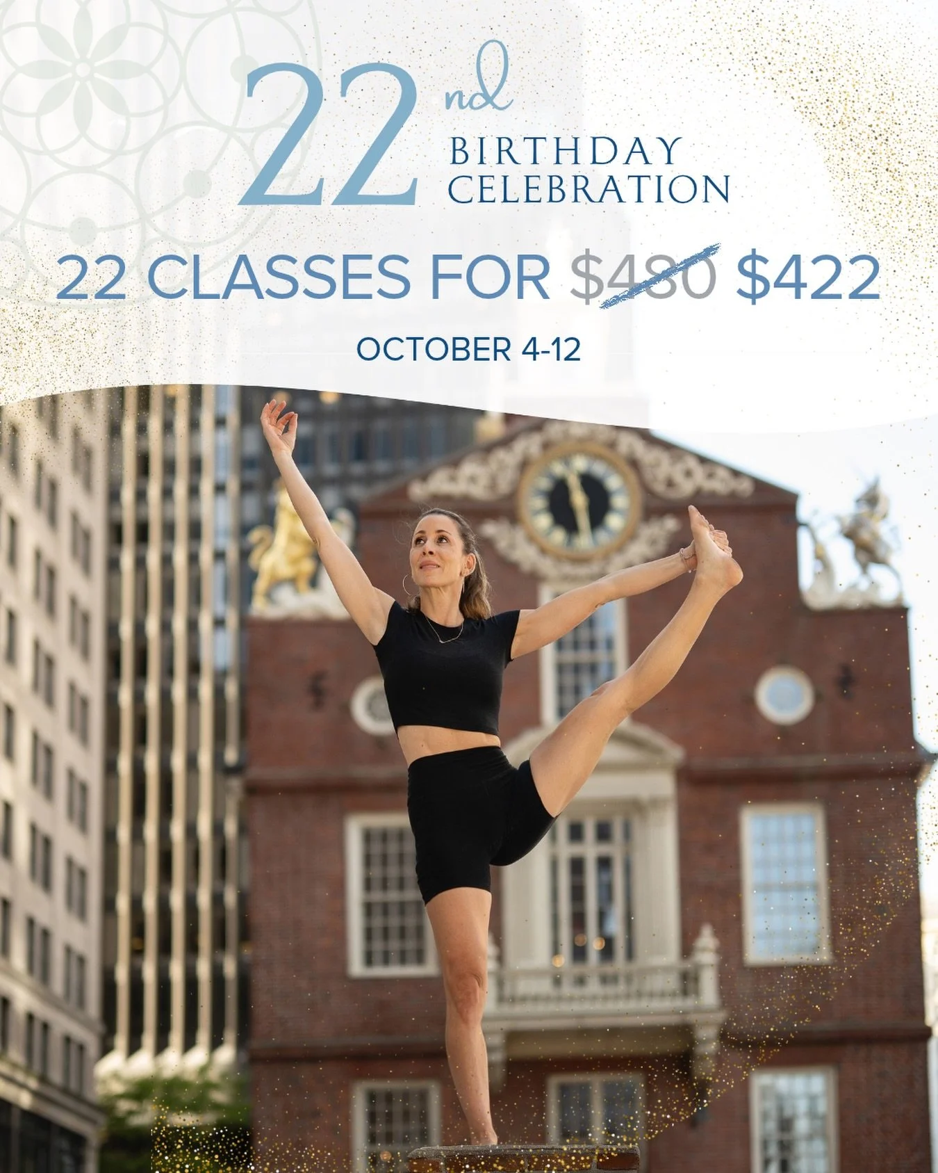 22 years of Down Under 🎉 To celebrate, we&rsquo;re offering an exclusive 22 Pack for the first time ever. Averaging to about $19 a class, with six months to use them at any of our Greater Boston locations 🥳

Two decades of teacher-led, teacher-owne