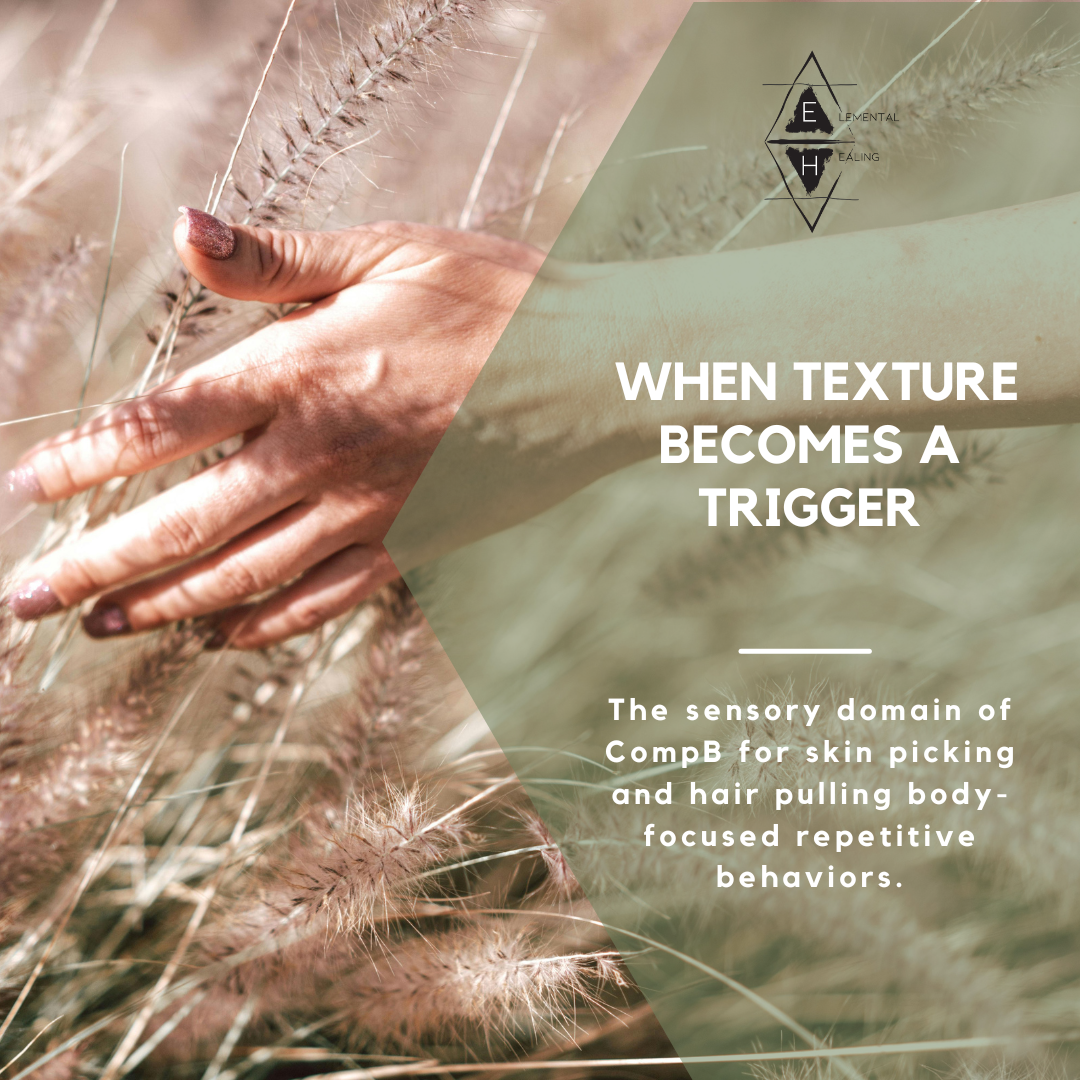 When Texture Becomes a Trigger: The Sensory Domain of ComB