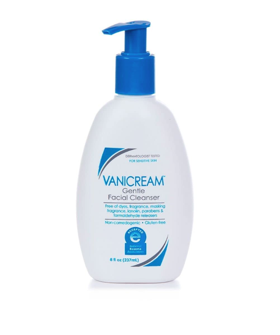 Vanicream Gentle Facial Cleanser
Gentle cleansing: Effective, yet gentle to sensitive skin, this face cleanser helps remove dirt, oil and makeup without drying the skin; ideal for daily use
Ingredients for sensitive skin: Formulated to avoid common c