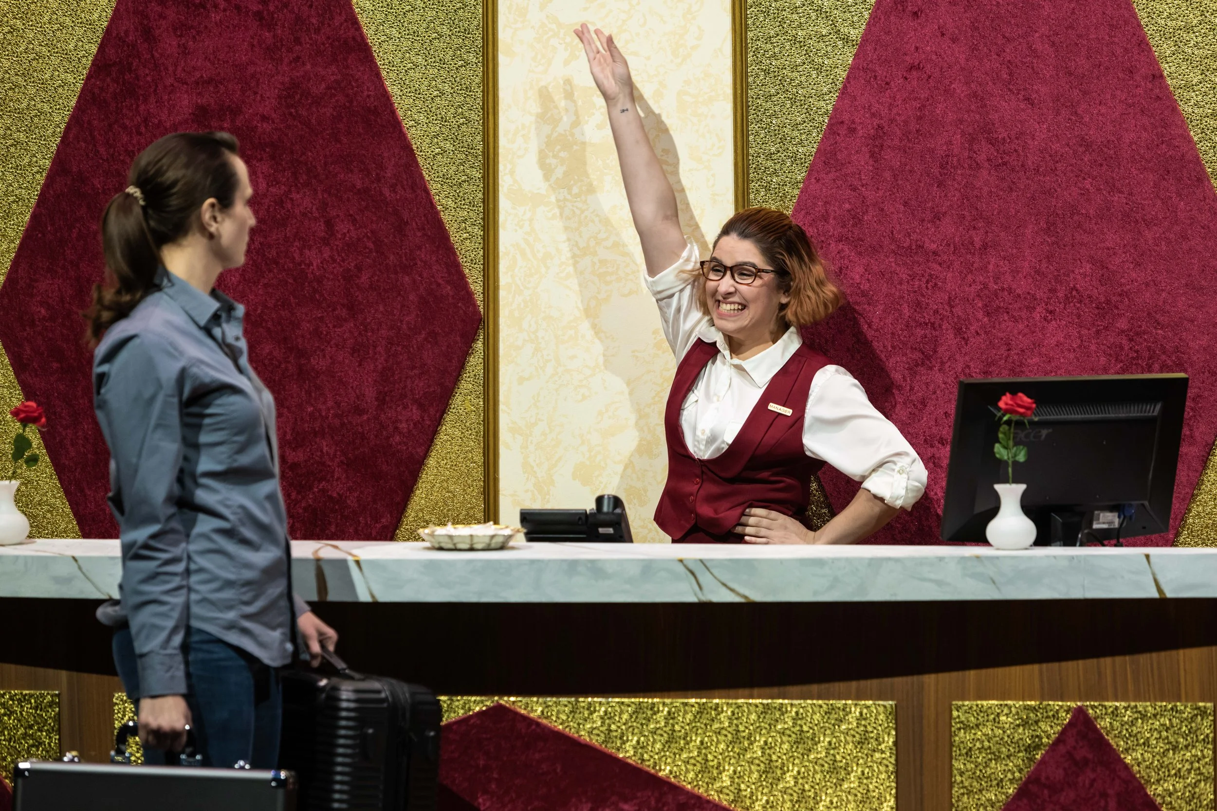 Receptionist - Nana Does Vegas