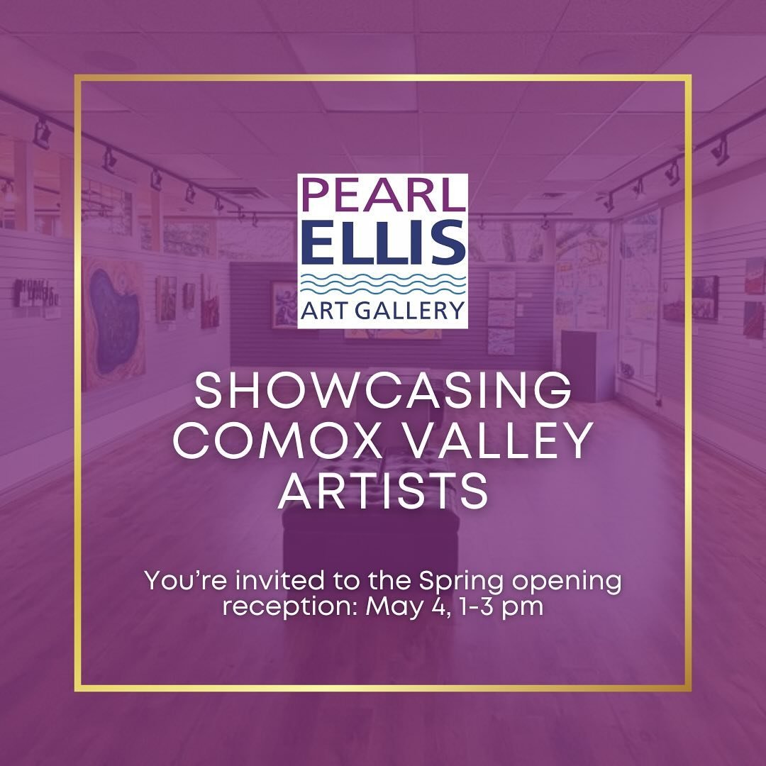 Come see a vibrant collection of local art at the Pearl Ellis Gallery Spring Show, including my own art. The gallery will feature a wide range of styles and media, from seasoned professionals to emerging talents. The show runs from April 30 to May 25