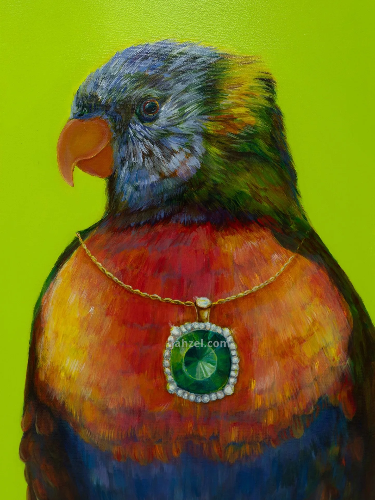 &ldquo;Bling Bird&rdquo; is currently displayed at the Pearl Ellis Gallery. 🦜 

OPENING TODAY!
The Awakening Spring Members show kicks off today in the gallery and continues until March 28. The exhibition features paintings, photography, jewelry and