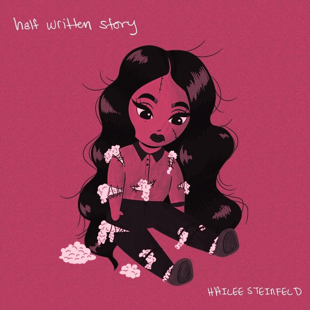 Doll Illustration used for Hailee Steinfeld's "Half Written Story" EP