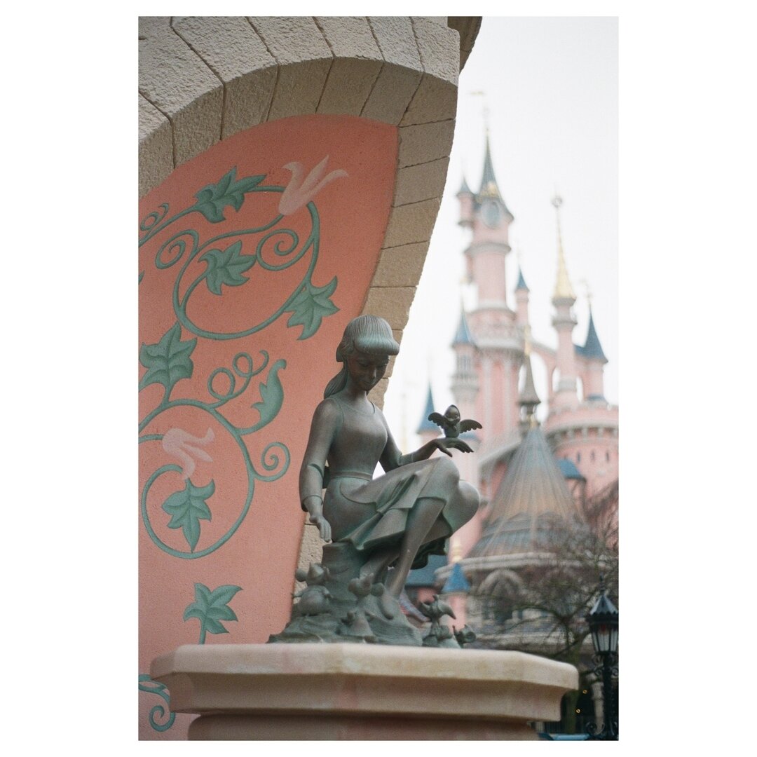 A couple of my favorite film scans from Disneyland in Paris last month! I definitely didn&rsquo;t take nearly as many pictures here as I did in Paris. I think the reality of chasing my overly excited children while also using a manual focus camera wa