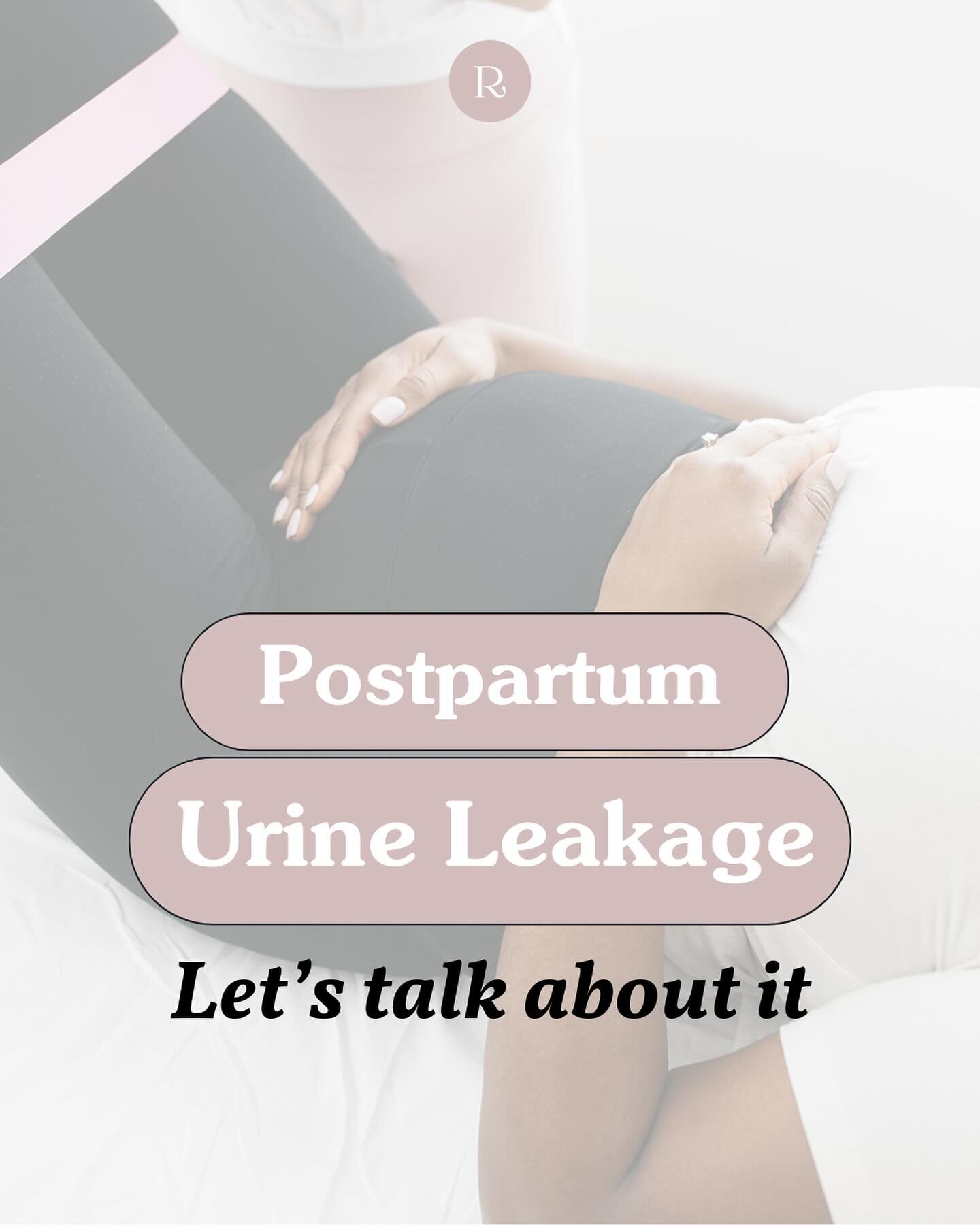 Dealing with postpartum urine leakage? 💦

You&rsquo;re not alone, and addressing it sooner rather than later is key!

If left unaddressed, it can lead to:

1️⃣ An overactive pelvic floor: Tightness and tension that can contribute to discomfort and p