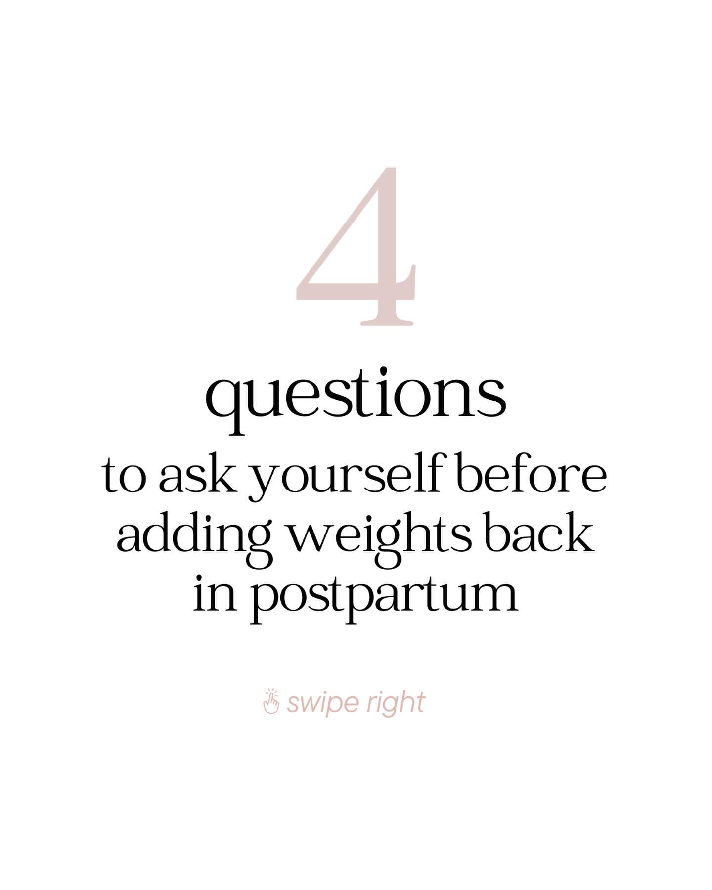 Thinking about adding weights back into your postpartum workout? 🏋️&zwj;♀️

Save this post!💖

Healing and recovery should be your top priority to ensure that when you do start lifting again, you&rsquo;re doing so safely and effectively. ✨

Jumping 