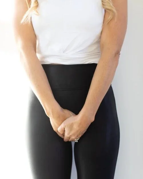 woman having urinary urgency in perimenopause