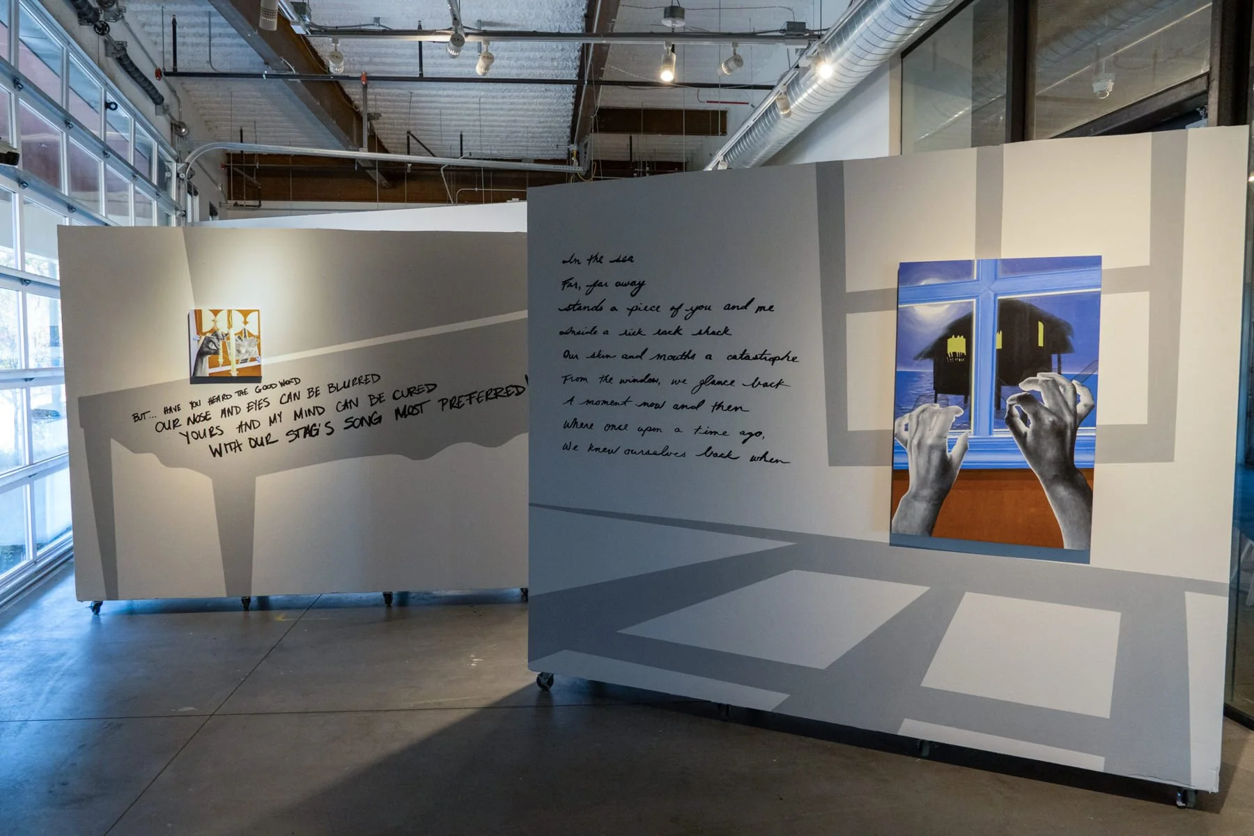 I Live With a Ghost, Installation View, PlatteForum, Denver, 2025