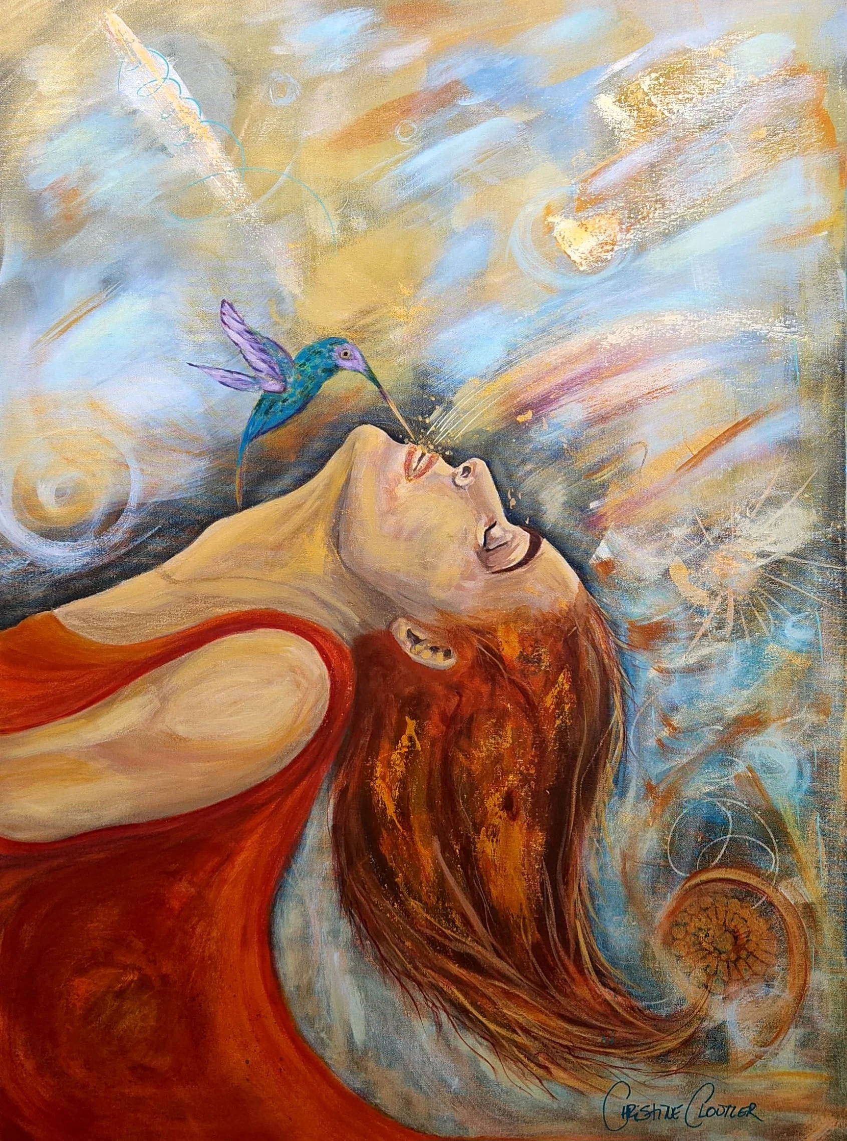 P3_Drinking from Heaven_oil on mixed media.jpg