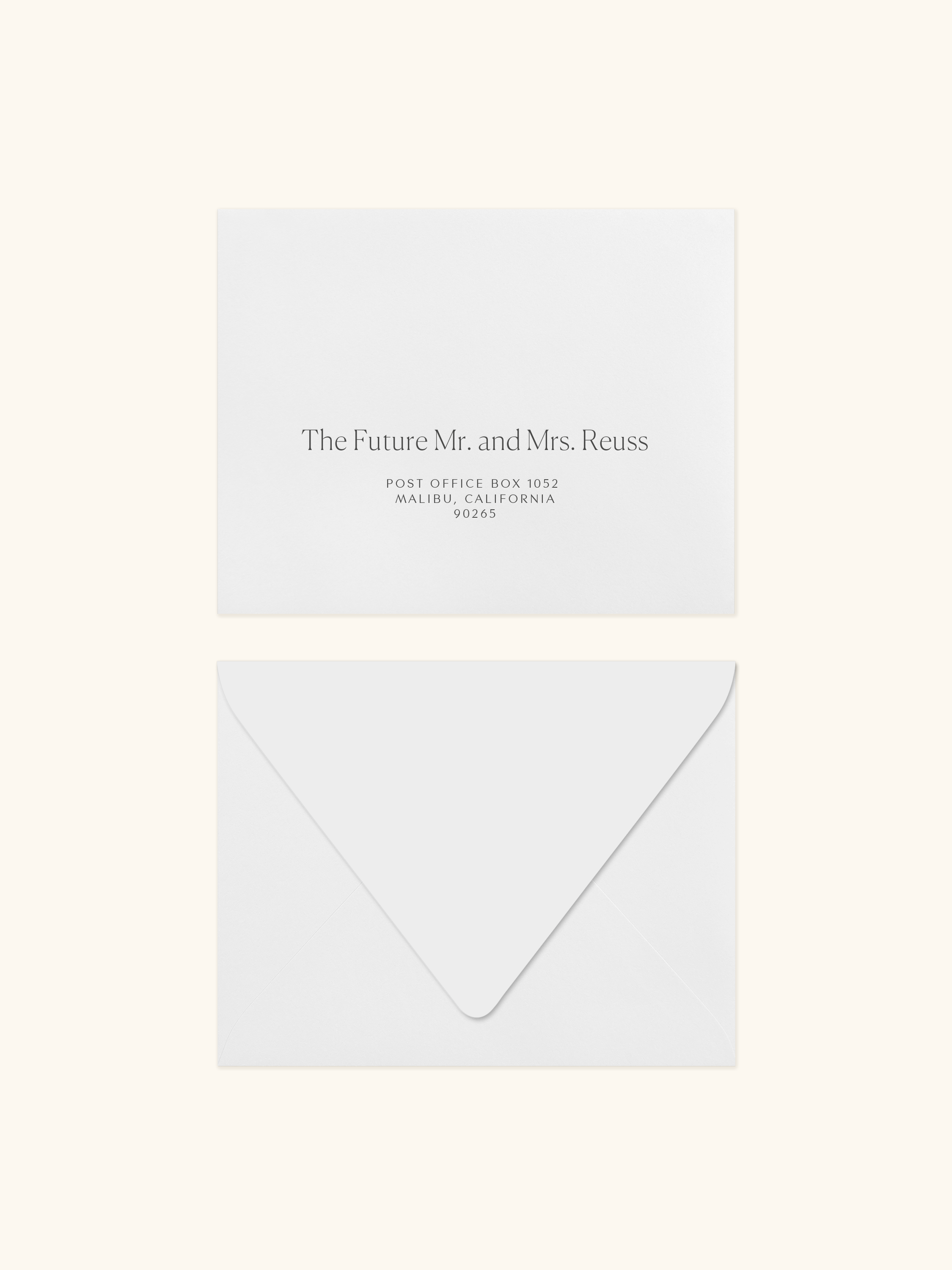 Mail-Back RSVP Envelope