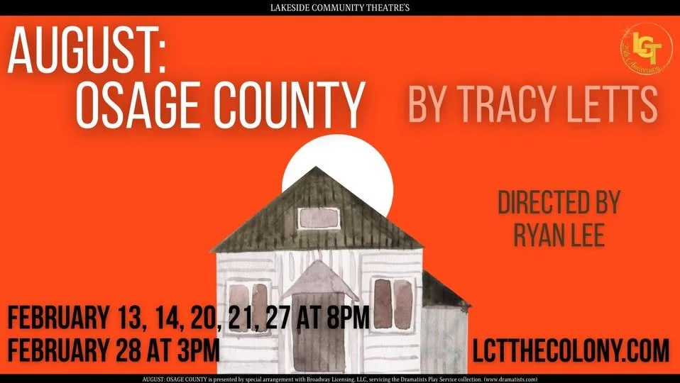 ‘August: Osage County’ @ Lakeside Community Theatre (The Colony)