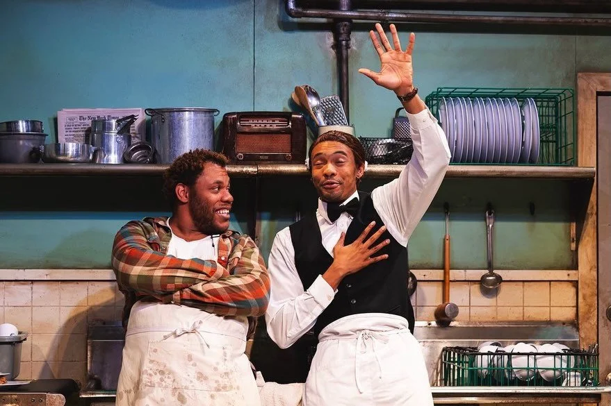 ‘Malcolm X &amp; Redd Foxx Washing Dishes at Jimmy’s Chicken Shack in Harlem’ @ Dallas Theater Center