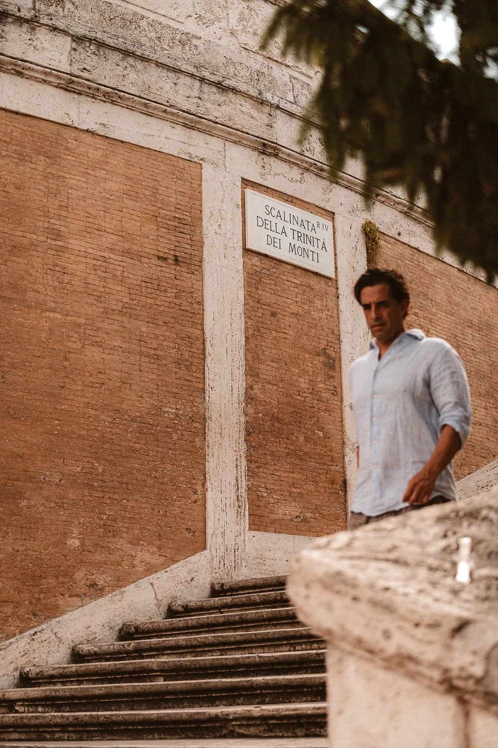 Pedestrian at the Spanish Steps Sign.jpg