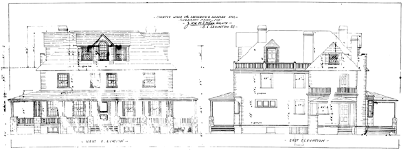 architectural drawings of houses