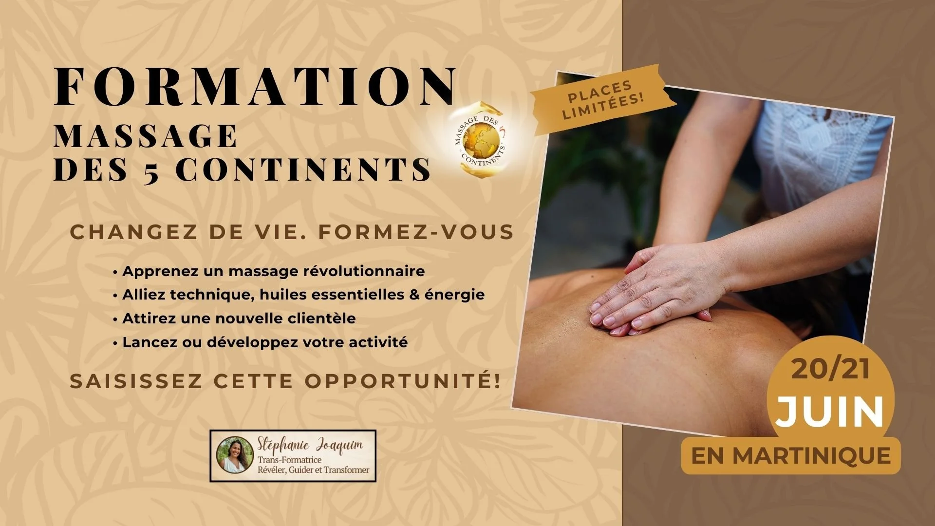 formation praticien(ne) massage des 5 continents