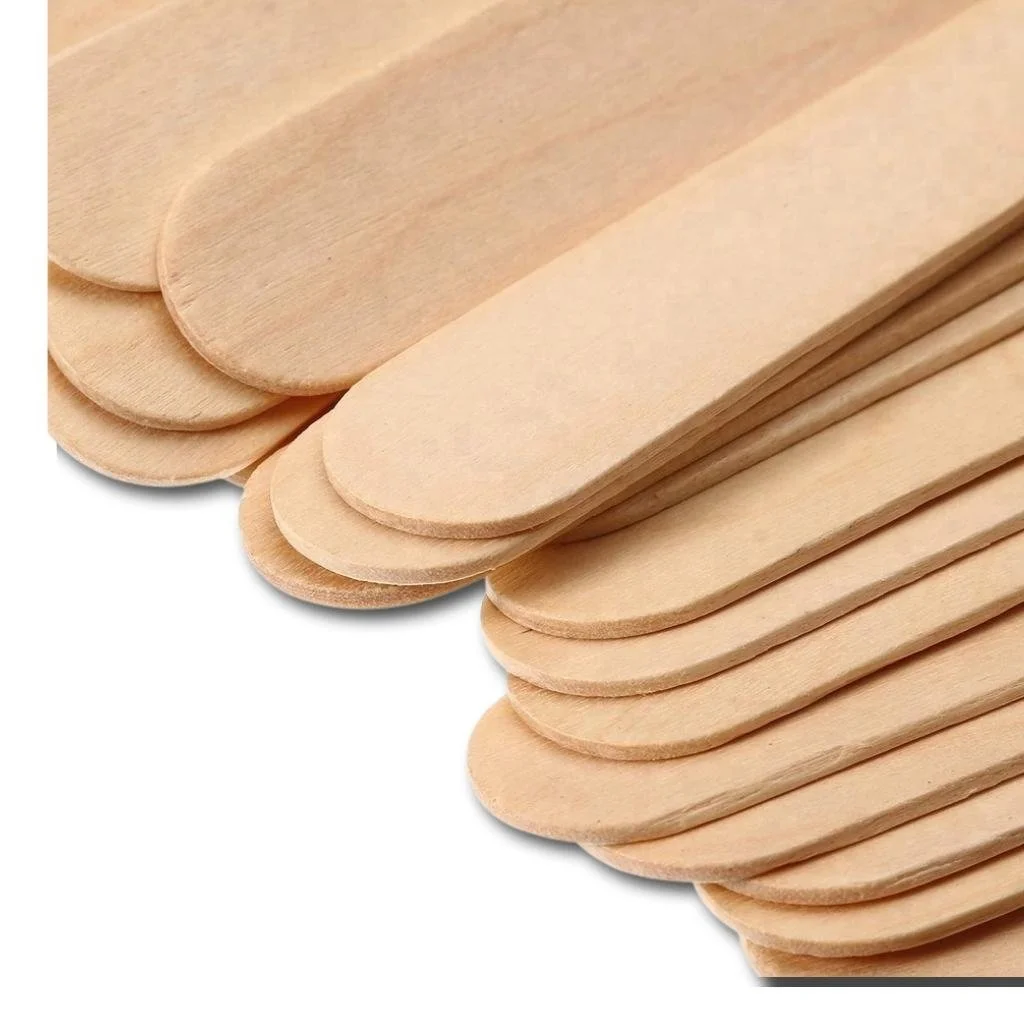 Disposable Wooden Waxing Spatulas (100pcs) — THE SECRET BEAUTY STORE