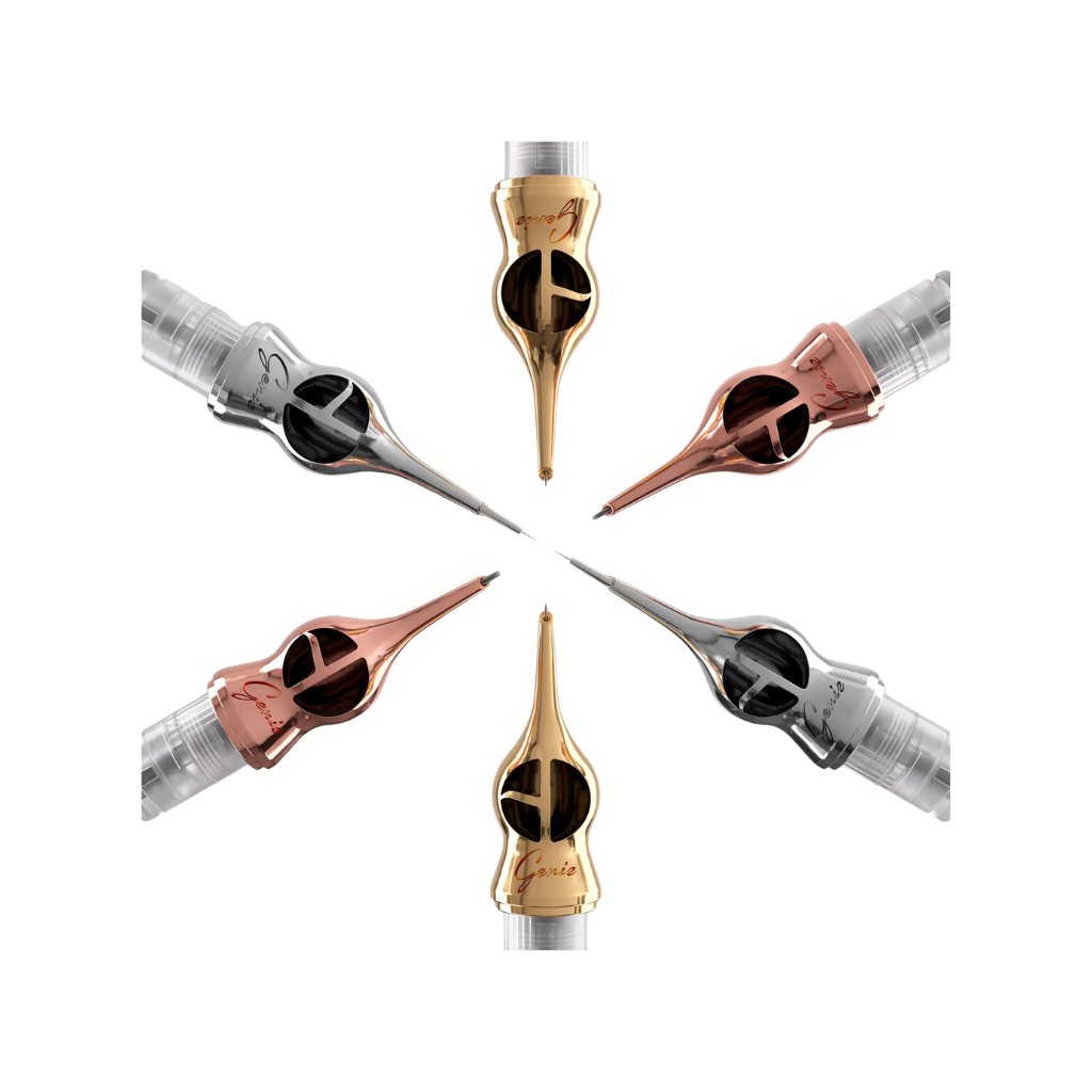 Brow Daddy Genie Needle Cartridges - Box of 10 - 5RS 0.25mm (Medium Taper)