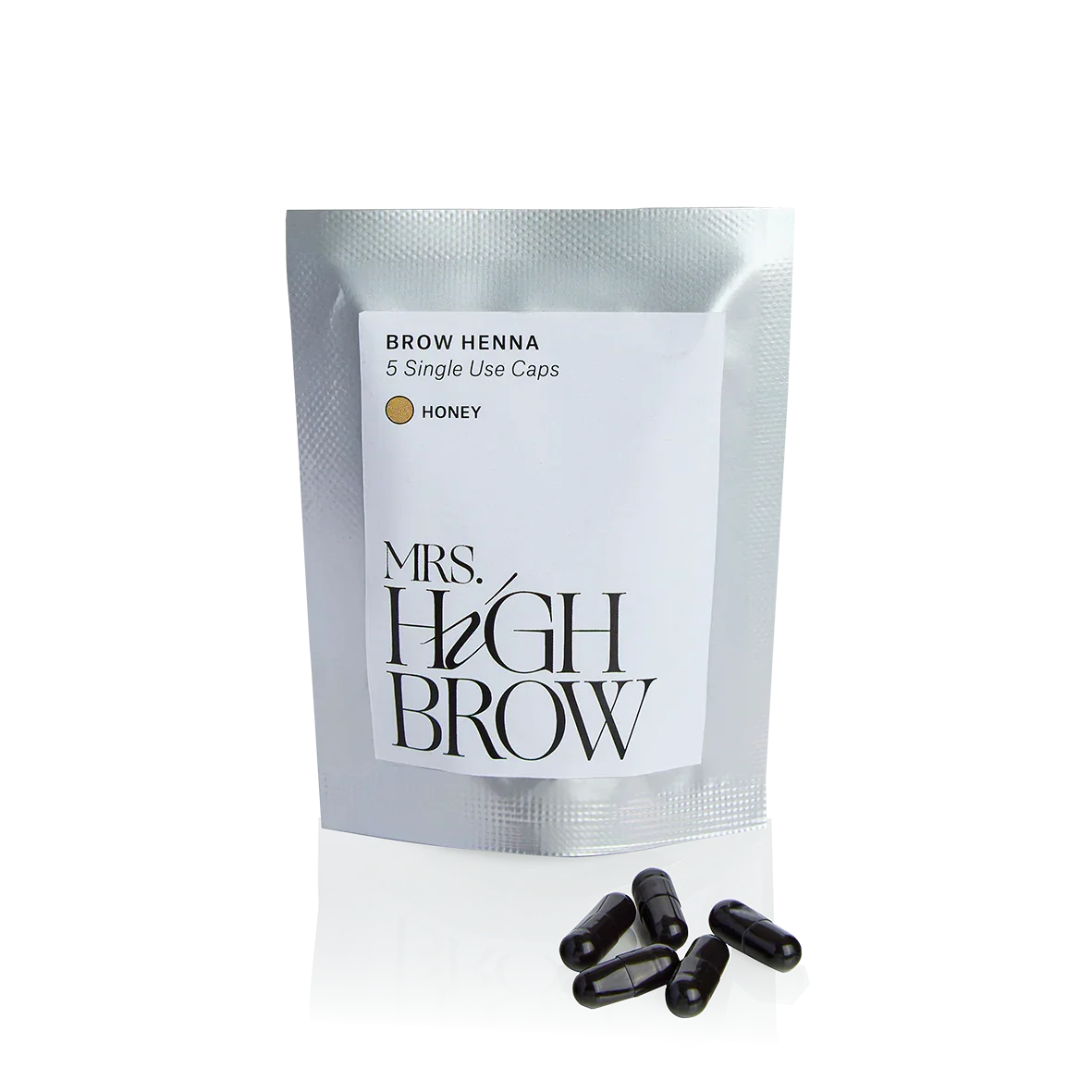 Brow Henna Single Use Capsules Honey