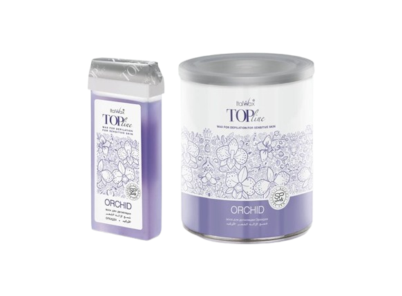 Italwax Top Line Orchid Wax Cartridge – 100ml Premium Synthetic Wax for Sensitive Skin 1
