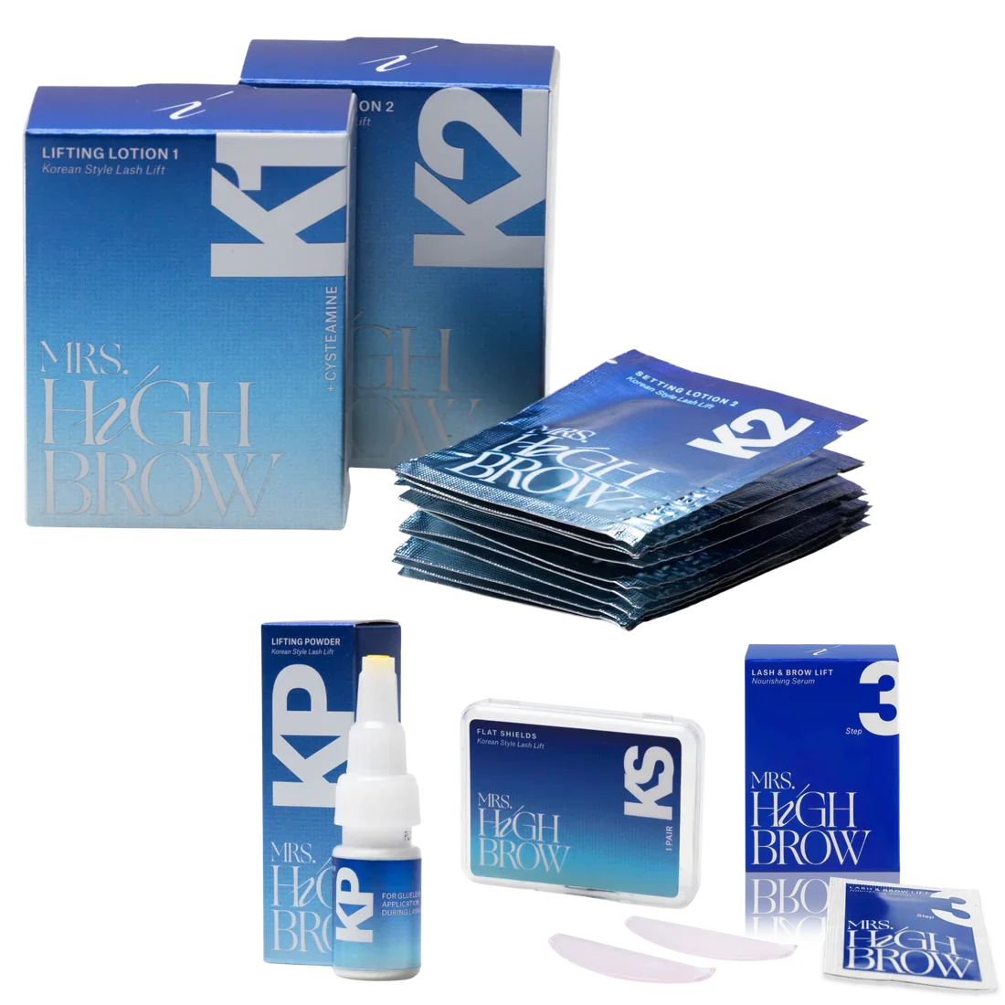 Complete Korean Lash Lift Set by Mrs Highbrow